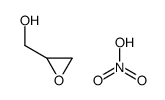 nitric acid,oxiran-2-ylmethanol结构式