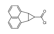 1:2-Cyclopropanacenaphthen-3'-carbonsaeurechlorid Structure