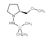 (S)-(-)-1-TRIMETHYLSILYLAMINO-2-METHOXYMETHYLPYRROLIDINE, TECHN., 80 structure