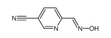 3-Pyridinecarbonitrile,6-[(hydroxyimino)methyl]-(9CI) Structure