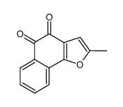 2-Methylnaphtho[1,2-b]furan-4,5-dione Structure