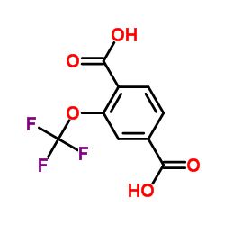 2-(三氟甲氧基)对苯二甲酸结构式