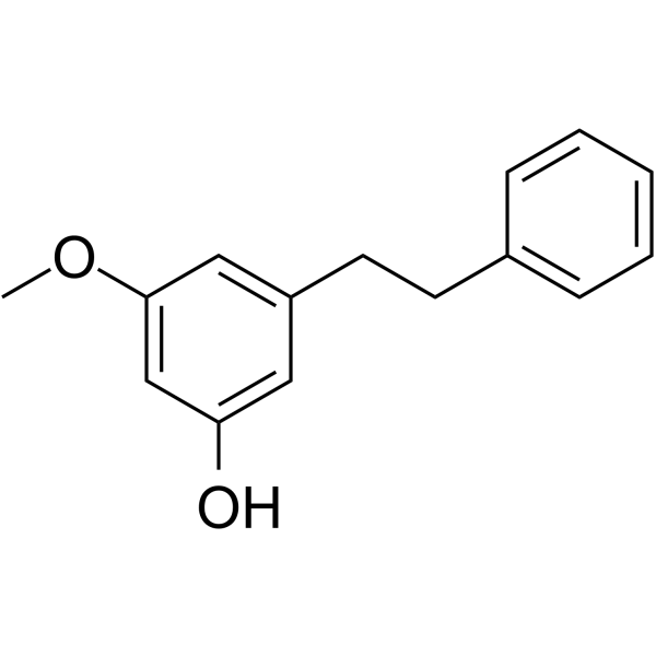 5-Methoxy-bibenzyl-3-ol Structure