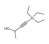 4-(triethylsilyl)but-3-yn-2-ol Structure
