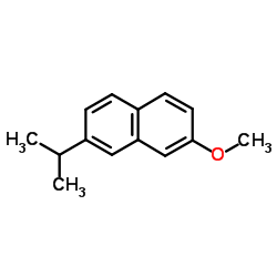 Naphthalene, 2-methoxy-7-(1-methylethyl)- (9CI) structure