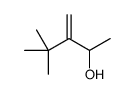 4,4-dimethyl-3-methylidenepentan-2-ol结构式