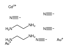 bis(ethylenediamine)cadmium(2+) bis[dicyanoaurate(1-)] structure