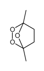 1,4-dimethyl-2,3,7-trioxabicyclo[2.2.1]heptane结构式