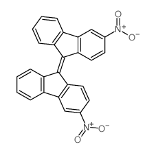 9H-Fluorene,3-nitro-9-(3-nitro-9H-fluoren-9-ylidene)-结构式