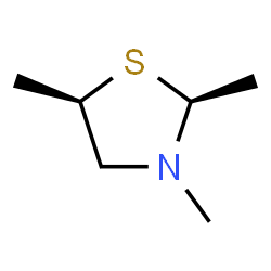 Thiazolidine, 2,3,5-trimethyl-, (2R,5S)-rel- (9CI) picture