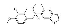 (R)-(&amp;plus;)-Canadine结构式