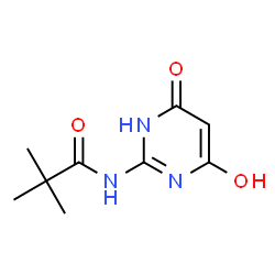 Propanamide, N-(1,4-dihydro-6-hydroxy-4-oxo-2-pyrimidinyl)-2,2-dimethyl- (9CI)结构式