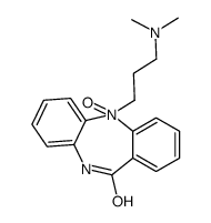 3-[10,11-Dihydro-11-oxo-5H-dibenzo[b,e][1,4]diazepin-5-yl]-N,N-dimethyl-1-propanamineN-oxide结构式