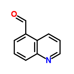 喹啉-5-甲醛结构式
