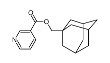 1-adamanTYLMETHYL NICOTINATE结构式