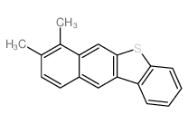 Benzo[b]naphtho[2,3-d]thiophene,7,8-dimethyl- structure