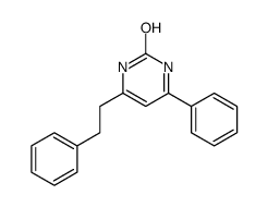 2-Hydroxy-4-phenyl-6-phenethylpyrimidine Structure