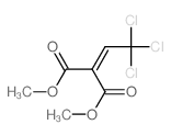Propanedioic acid,2-(2,2,2-trichloroethylidene)-, 1,3-dimethyl ester结构式