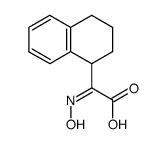 2-Oximino-2-(1-tetralyl)-essigsaeure Structure