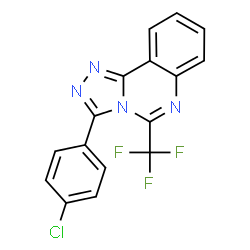 3-(4-Chlorophenyl)-5-(trifluoromethyl)[1,2,4]triazolo[4,3-c]quinazoline picture