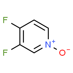 Pyridine,3,4-difluoro-,1-oxide(9CI) structure
