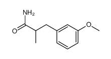 3-(3-methoxy-phenyl)-2-methyl-propionic acid amide Structure