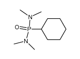 Cyclohexylphosphonsaeurebis(dimethylamid)结构式