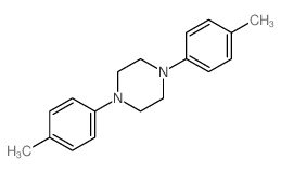 1,4-bis(4-methylphenyl)piperazine Structure