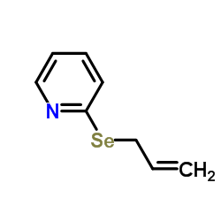 Pyridine, 2-(2-propenylseleno)- (9CI) Structure