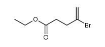 4-bromo-pent-4-enoic acid ethyl ester Structure