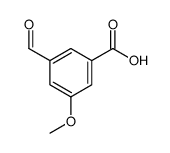 3-甲酰基-5-甲氧基苯甲酸结构式