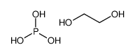 ethane-1,2-diol,phosphorous acid Structure