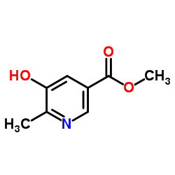 5-hydroxy-6-methyl-nicotinic acid methyl ester Structure