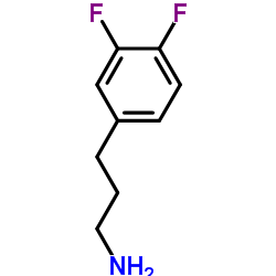 3-(3,4-Difluorophenyl)-1-propanamine结构式