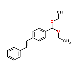 1-(Diethoxymethyl)-4-[(E)-2-phenylvinyl]benzene picture