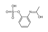 (2-acetamidophenyl) hydrogen sulfate结构式
