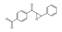 (4-nitrophenyl)-[(2R,3S)-3-phenyloxiran-2-yl]methanone结构式