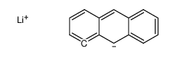 lithium,1H-anthracen-1-ide Structure