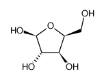 β-L-Arabofuranose Structure