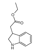 ethyl 2-(2,3-dihydro-1H-indol-3-yl)acetate Structure