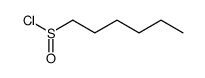 Hexanesulfinyl chloride结构式