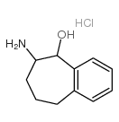 6-amino-6,7,8,9-tetrahydro-5h-benzocyclohepten-5-ol hydrochloride Structure