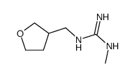 2-甲基-1-(四氢-3-呋喃甲基)胍结构式