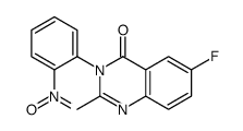 6-fluoro-2-methyl-3-(2-nitrophenyl)quinazolin-4-one Structure
