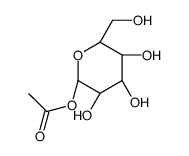 [(2R,3R,4S,5R,6R)-3,4,5-trihydroxy-6-(hydroxymethyl)oxan-2-yl] acetate结构式