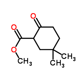 Methyl 5,5-dimethyl-2-oxocyclohexanecarboxylate structure