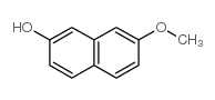 7-METHOXYNAPHTHALEN-2-OL structure