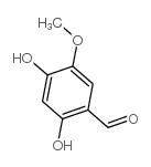 2,4-dihydroxy-5-Methoxybenzaldehyde Structure