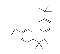 1-tert-butyl-4-[3-(4-tert-butylphenyl)-2,3-dimethylbutan-2-yl]benzene结构式