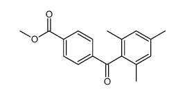 methyl 4-(2,4,6-trimethylbenzoyl)benzoate结构式